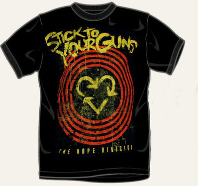 Stick To Your Guns "The Hope Division Circles" Black T Shirt