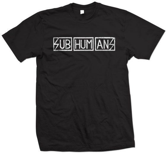 Subhumans "Logo" T Shirt