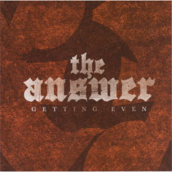 The Answer "Getting Even" 7"