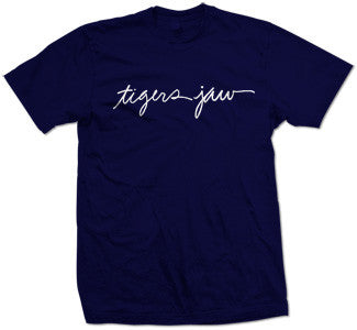 Tigers Jaw "Script" T Shirt