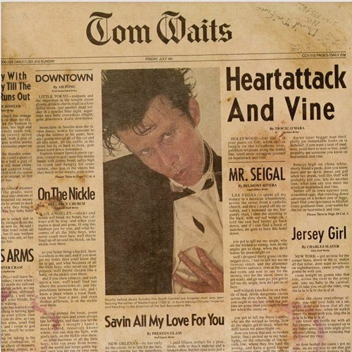 Tom Waits "Heartattack And Vine" LP