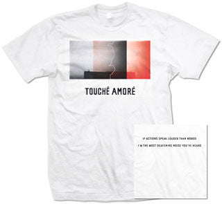 Touche Amore "Actions Speak Louder" T Shirt